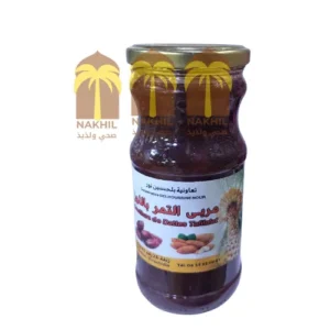 Confiture de dattes aux amandes de 250 g, au goût riche et savoureux