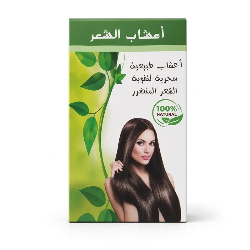 منتج أعشاب طبيعية لتقوية الشعر