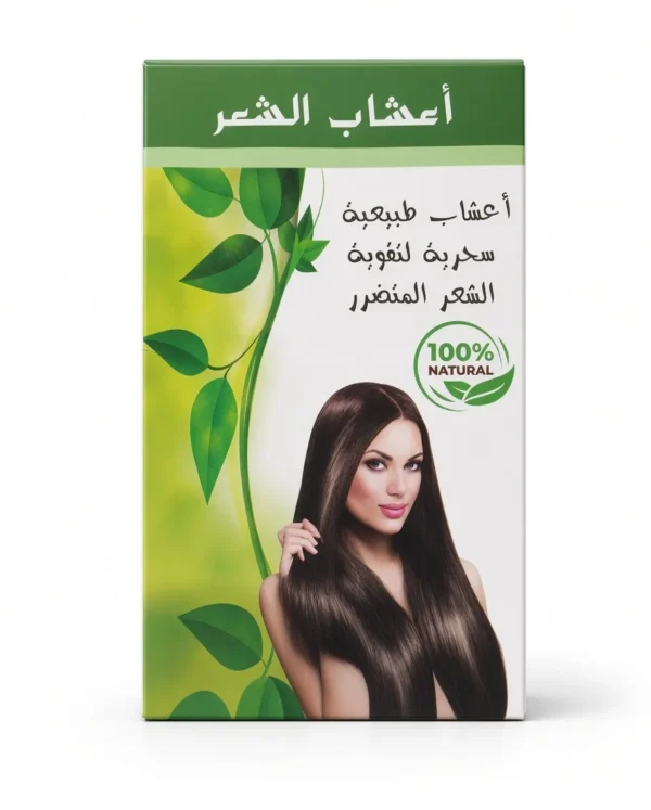 منتج أعشاب طبيعية لتقوية الشعر